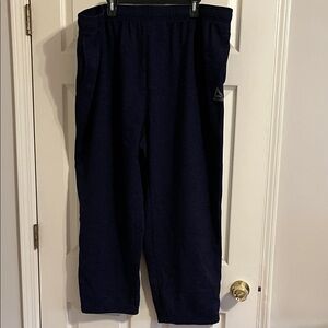 Reebok Dark Blue Athletic Pants